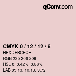 Color code: CMYK 0 / 12 / 12 / 8 | qconv.com