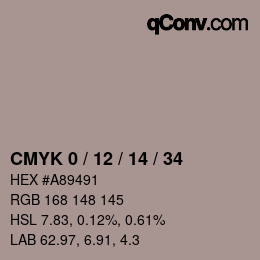 Color code: CMYK 0 / 12 / 14 / 34 | qconv.com