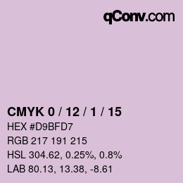 Color code: CMYK 0 / 12 / 1 / 15 | qconv.com