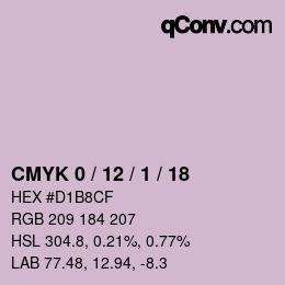 Color code: CMYK 0 / 12 / 1 / 18 | qconv.com