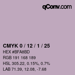 Color code: CMYK 0 / 12 / 1 / 25 | qconv.com