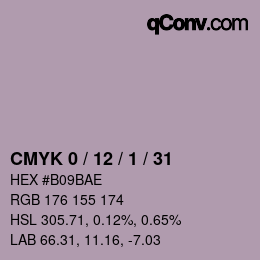 Color code: CMYK 0 / 12 / 1 / 31 | qconv.com