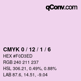 Color code: CMYK 0 / 12 / 1 / 6 | qconv.com