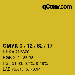 Color code: CMYK 0 / 12 / 82 / 17 | qconv.com