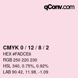 Color code: CMYK 0 / 12 / 8 / 2 | qconv.com