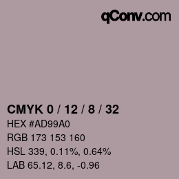 Color code: CMYK 0 / 12 / 8 / 32 | qconv.com