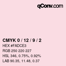 Color code: CMYK 0 / 12 / 9 / 2 | qconv.com