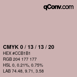 Color code: CMYK 0 / 13 / 13 / 20 | qconv.com