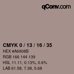 Color code: CMYK 0 / 13 / 16 / 35 | qconv.com