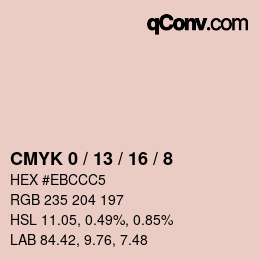 Color code: CMYK 0 / 13 / 16 / 8 | qconv.com