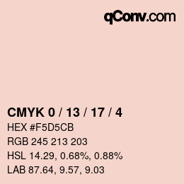 Color code: CMYK 0 / 13 / 17 / 4 | qconv.com