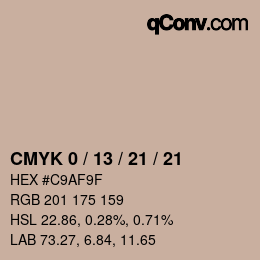 Color code: CMYK 0 / 13 / 21 / 21 | qconv.com