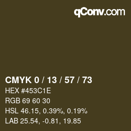 Color code: CMYK 0 / 13 / 57 / 73 | qconv.com