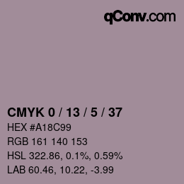 Color code: CMYK 0 / 13 / 5 / 37 | qconv.com