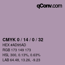 カラーコード: CMYK 0 / 14 / 0 / 32 | qconv.com
