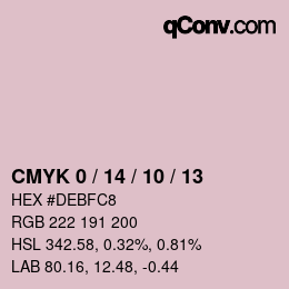 Color code: CMYK 0 / 14 / 10 / 13 | qconv.com