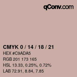 Color code: CMYK 0 / 14 / 18 / 21 | qconv.com