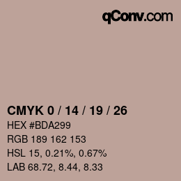 Color code: CMYK 0 / 14 / 19 / 26 | qconv.com