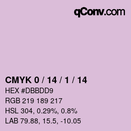 Color code: CMYK 0 / 14 / 1 / 14 | qconv.com