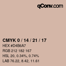 Color code: CMYK 0 / 14 / 21 / 17 | qconv.com