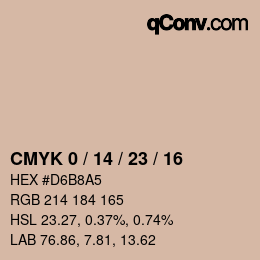 Color code: CMYK 0 / 14 / 23 / 16 | qconv.com