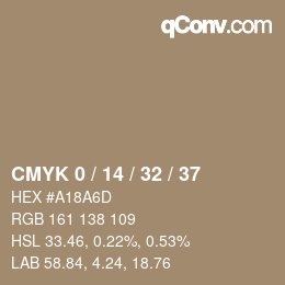 Color code: CMYK 0 / 14 / 32 / 37 | qconv.com
