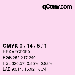 Color code: CMYK 0 / 14 / 5 / 1 | qconv.com