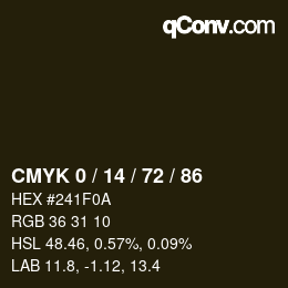 Color code: CMYK 0 / 14 / 72 / 86 | qconv.com