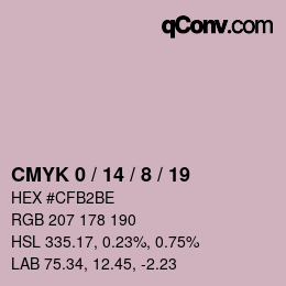 Color code: CMYK 0 / 14 / 8 / 19 | qconv.com