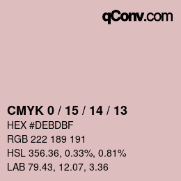 Color code: CMYK 0 / 15 / 14 / 13 | qconv.com
