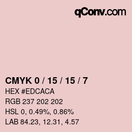 Color code: CMYK 0 / 15 / 15 / 7 | qconv.com