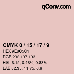 Color code: CMYK 0 / 15 / 17 / 9 | qconv.com