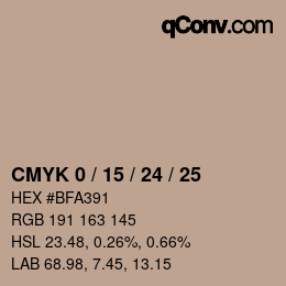 Color code: CMYK 0 / 15 / 24 / 25 | qconv.com