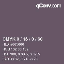 カラーコード: CMYK 0 / 16 / 0 / 60 | qconv.com