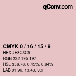 Color code: CMYK 0 / 16 / 15 / 9 | qconv.com