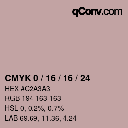 Color code: CMYK 0 / 16 / 16 / 24 | qconv.com