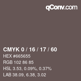 Color code: CMYK 0 / 16 / 17 / 60 | qconv.com