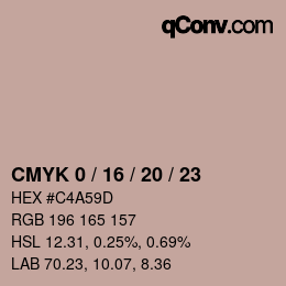 Color code: CMYK 0 / 16 / 20 / 23 | qconv.com