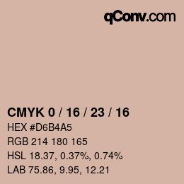 Color code: CMYK 0 / 16 / 23 / 16 | qconv.com