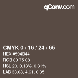 Color code: CMYK 0 / 16 / 24 / 65 | qconv.com