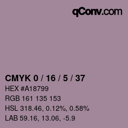Color code: CMYK 0 / 16 / 5 / 37 | qconv.com