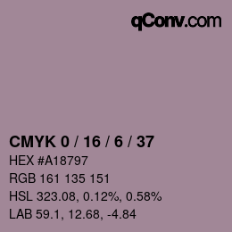 Color code: CMYK 0 / 16 / 6 / 37 | qconv.com
