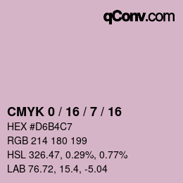 Color code: CMYK 0 / 16 / 7 / 16 | qconv.com