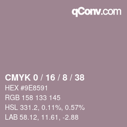 Color code: CMYK 0 / 16 / 8 / 38 | qconv.com