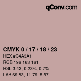 Color code: CMYK 0 / 17 / 18 / 23 | qconv.com