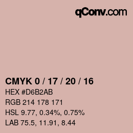 Color code: CMYK 0 / 17 / 20 / 16 | qconv.com