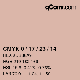Color code: CMYK 0 / 17 / 23 / 14 | qconv.com
