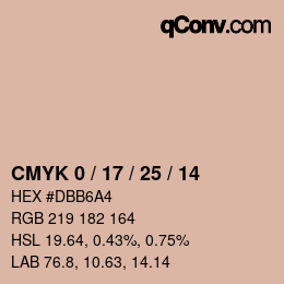 Color code: CMYK 0 / 17 / 25 / 14 | qconv.com