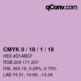 Color code: CMYK 0 / 18 / 1 / 18 | qconv.com