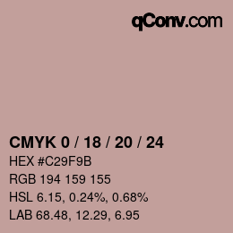 Color code: CMYK 0 / 18 / 20 / 24 | qconv.com